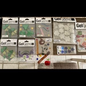 Assorted Gel Gems (Clings) Lot